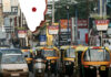 bustling street Bangalore