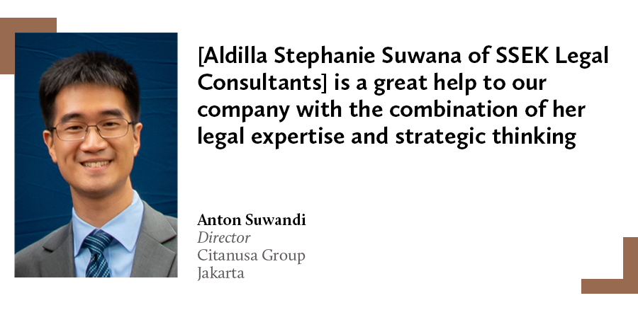 Indonesia's Future Legal Leaders Anton Suwandi