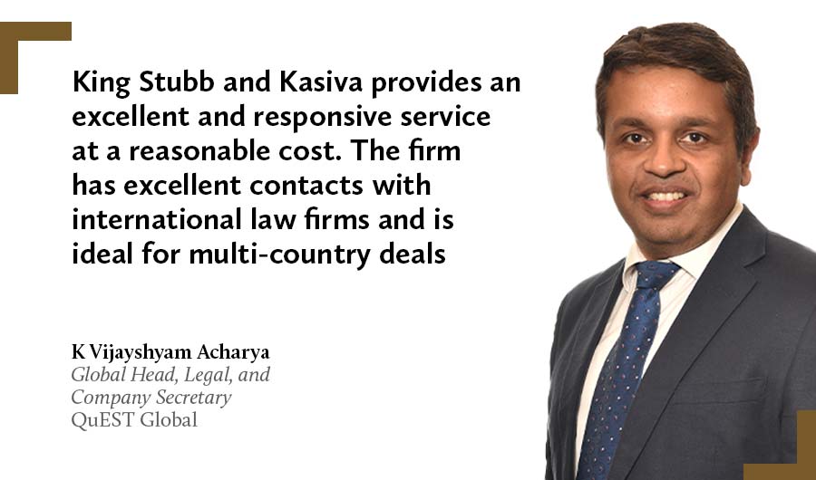 K Vijayshyam Acharya, QuEST Global