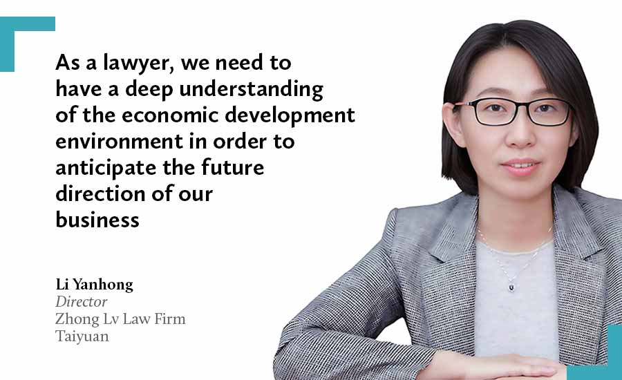 Li Yanhong, Zhong Lv Law Firm